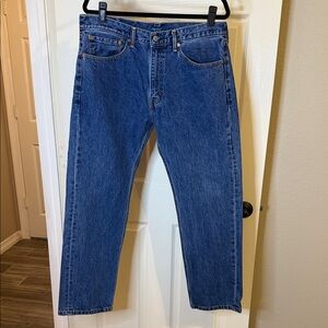 Levi's Men's 505 Straight Blue Jeans